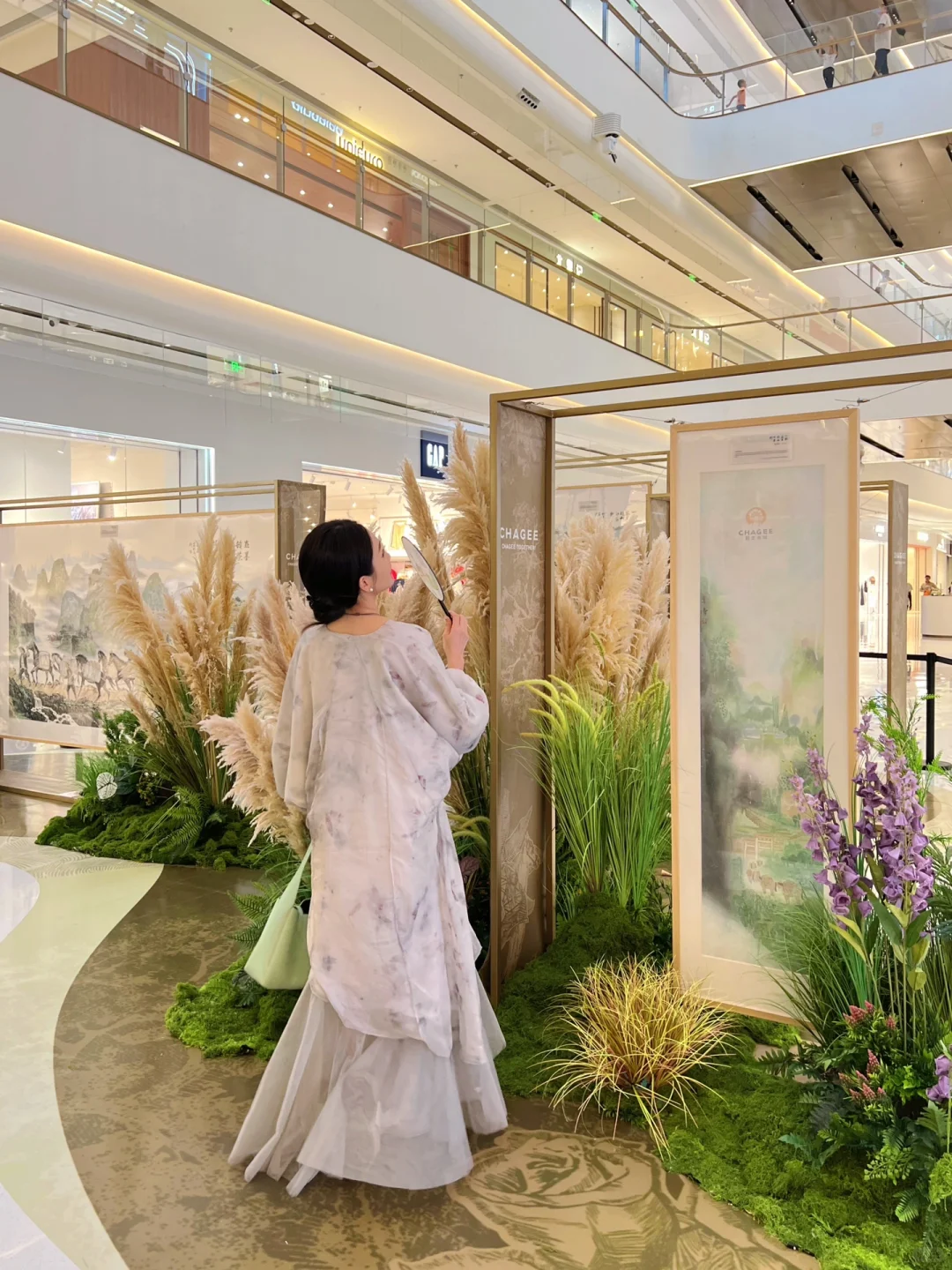 南宁新展！新中式森系国画风艺术展！好高级?