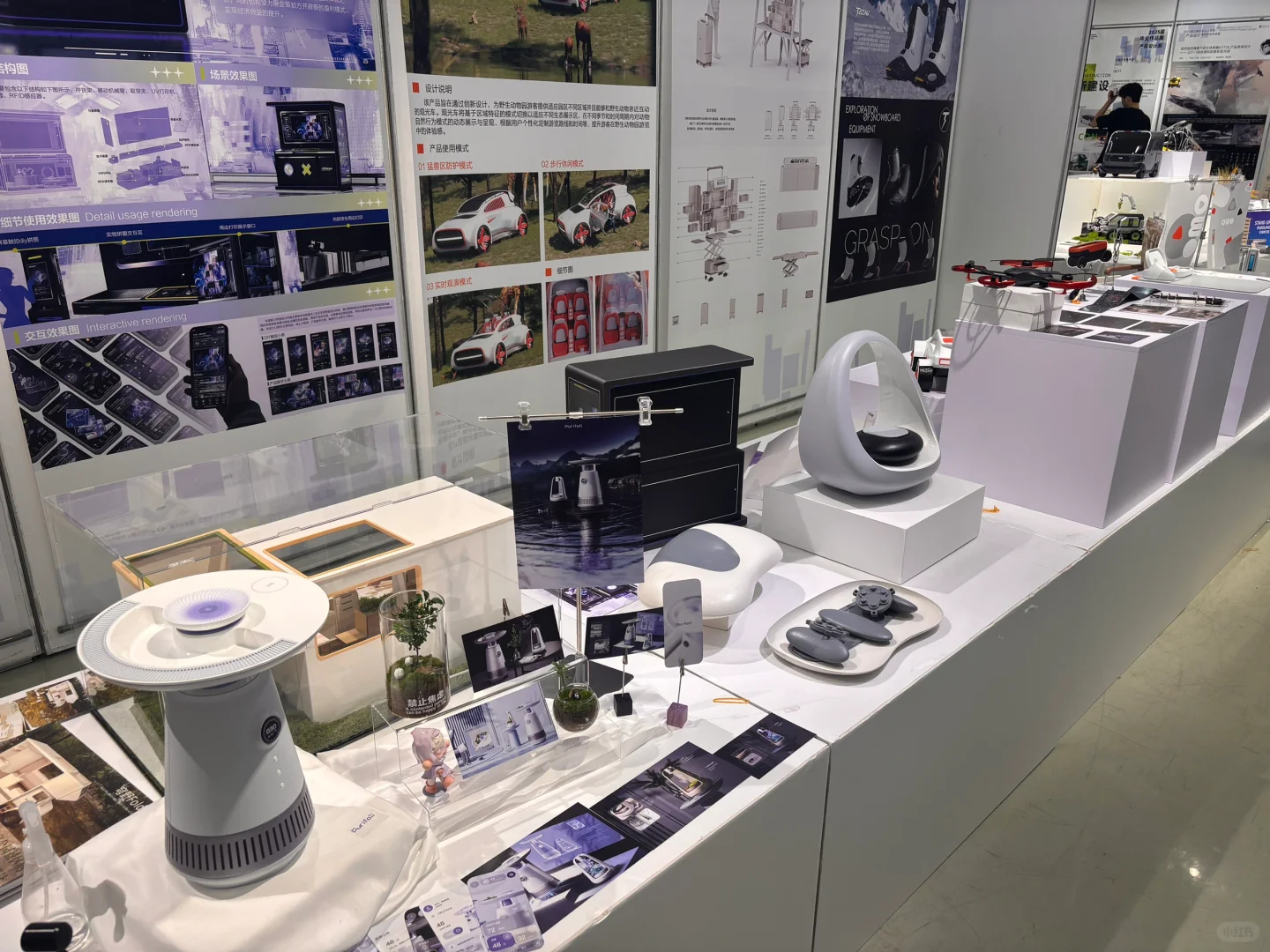 江南大学设计学院毕业展真的很壮观