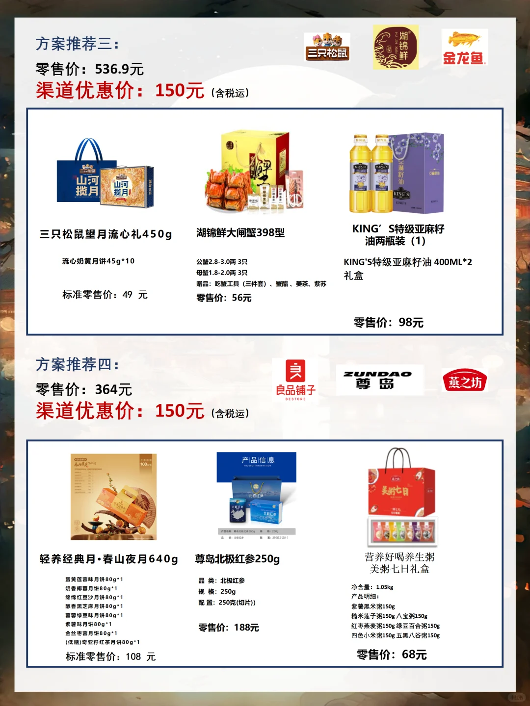 当我有一个很会做中秋采购方案的同事