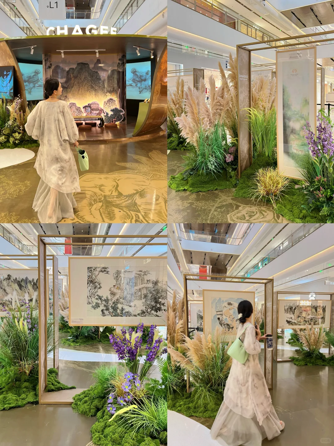南宁新展！新中式森系国画风艺术展！好高级?