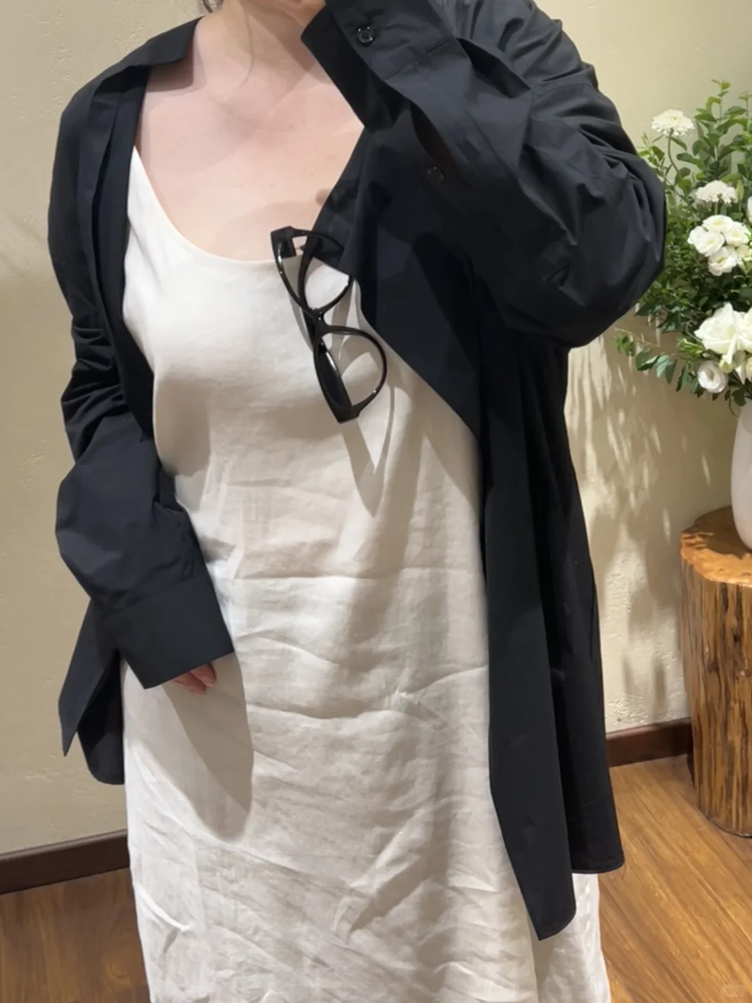 160CM 160斤 今天穿这套～