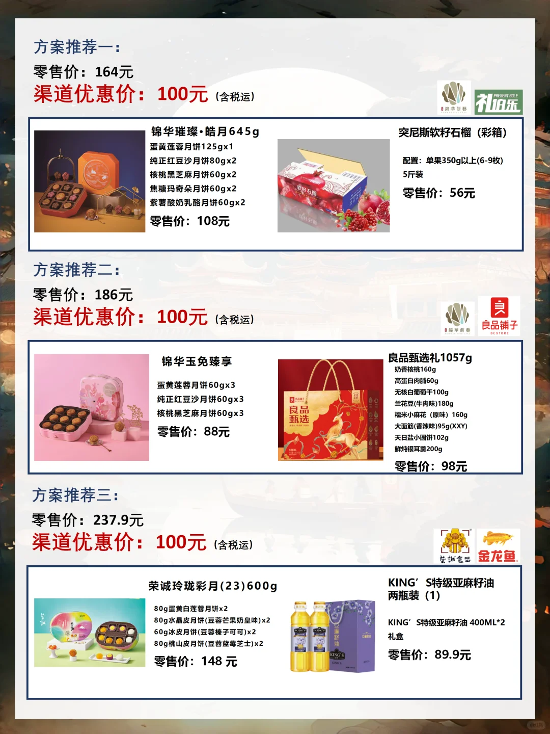 当我有一个很会做中秋采购方案的同事