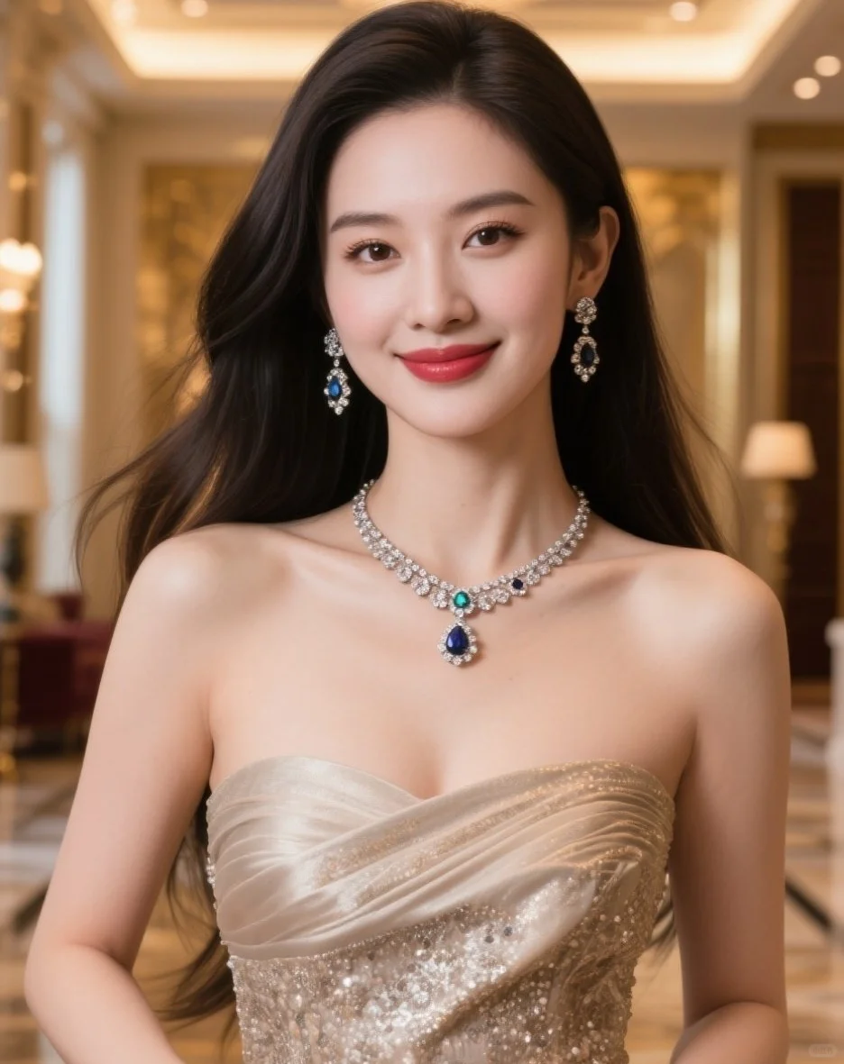 今晚宴会的主角：熟女的香槟色穿搭