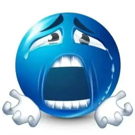 小蓝豆表情包：我避他锋芒？