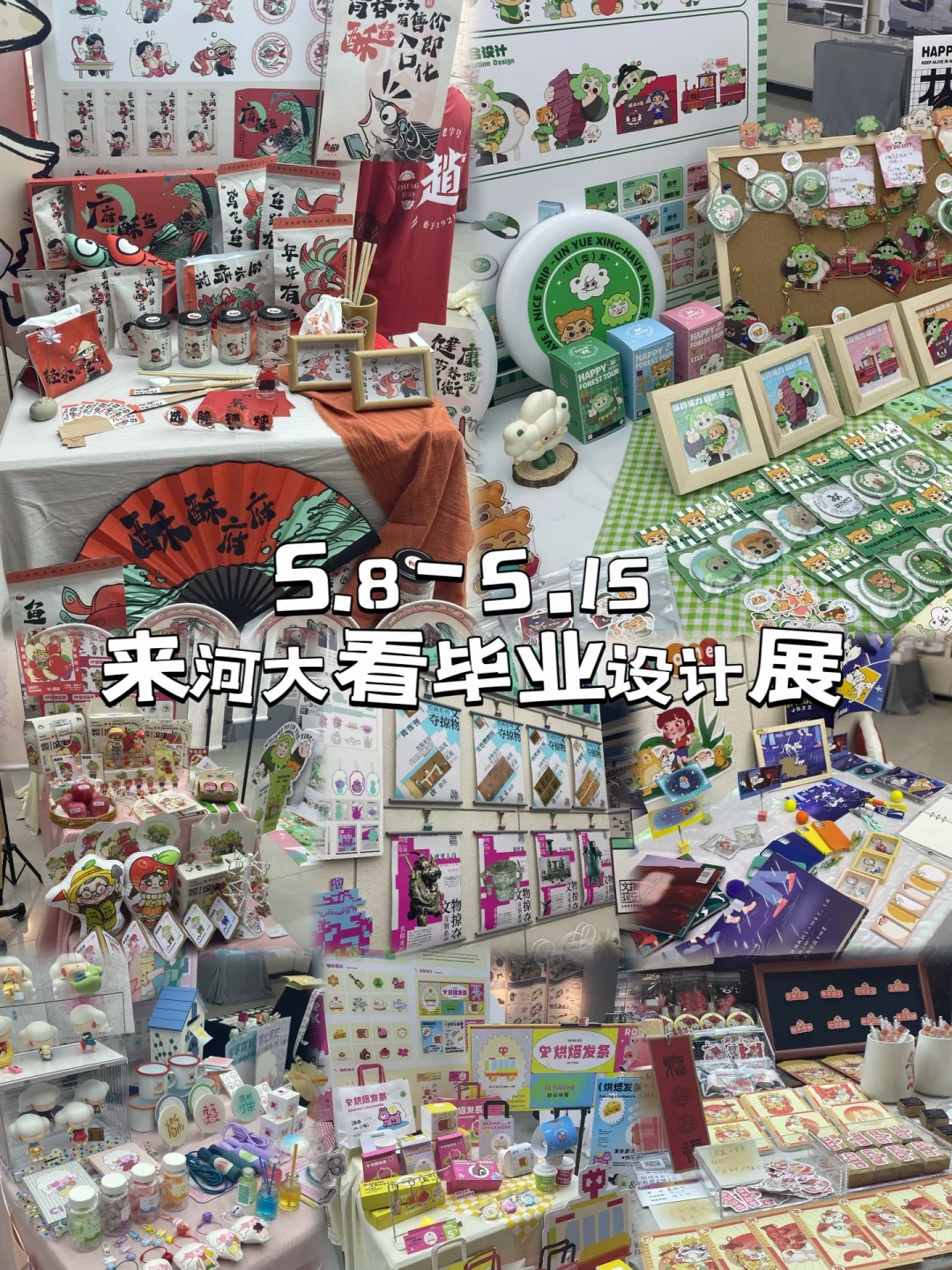 河大本科毕业设计展来噜?