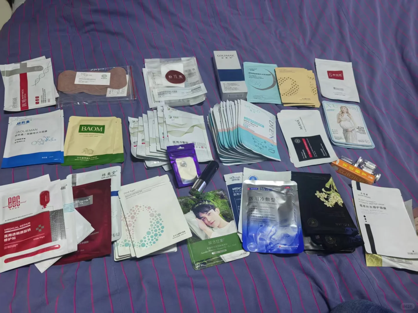 也算是体验过美博会了，话说这些面膜真的敢