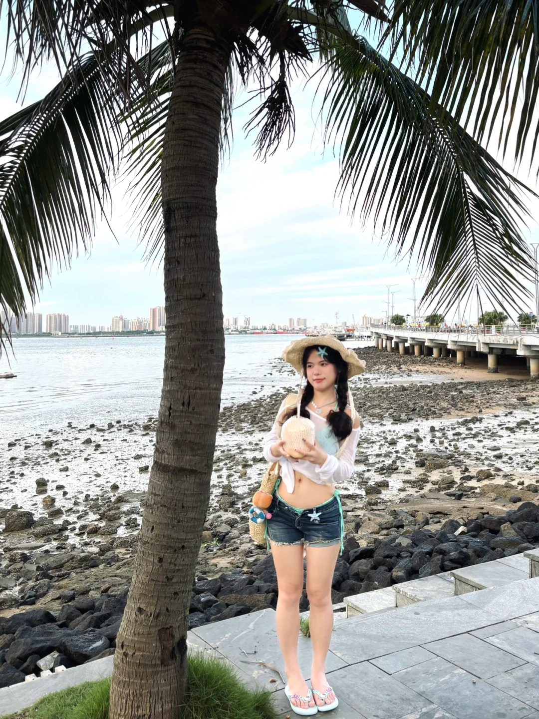 156 98｜小个子海边穿搭?️?超上镜出片??