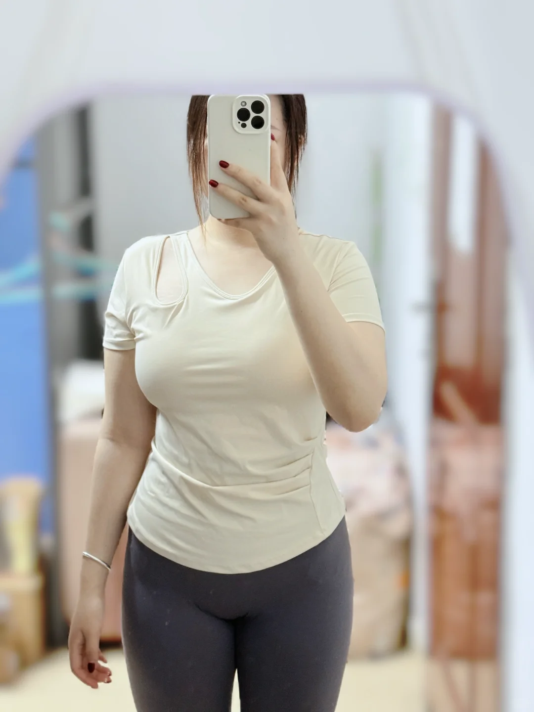 163|130 两件健身小短袖分享～