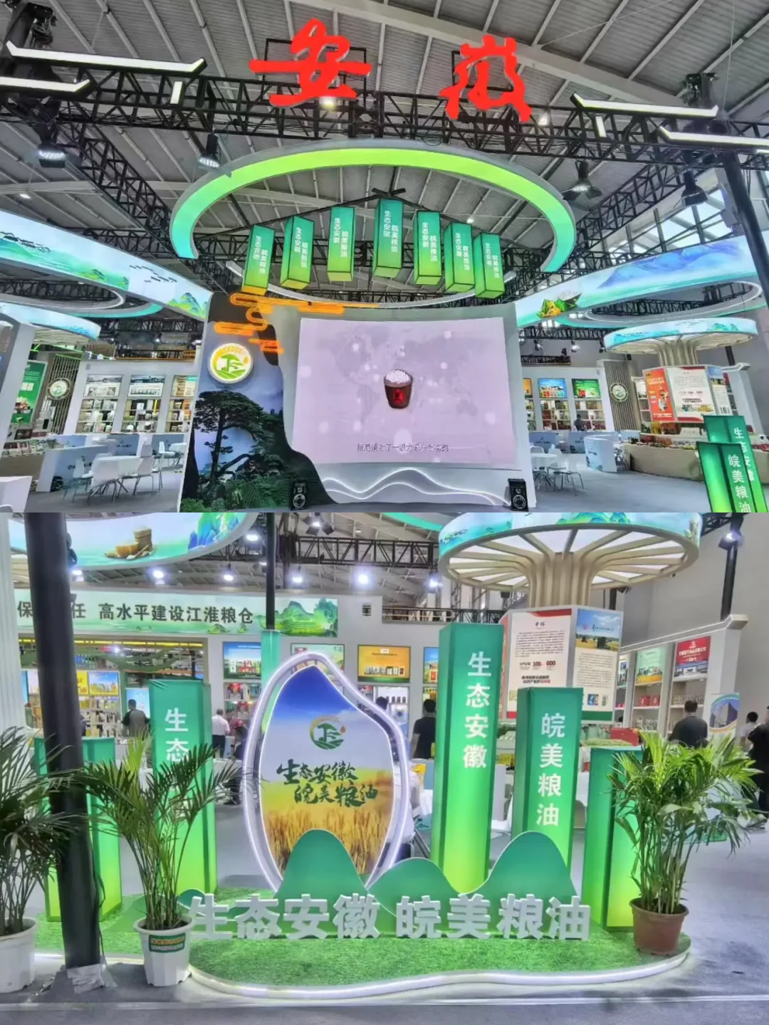 粮食交易会｜安徽展台制作搭建