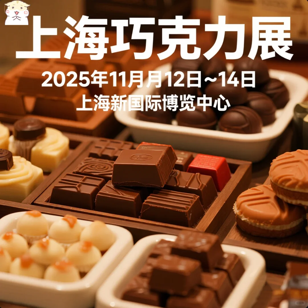 ?上海巧克力展·2025年度盛会招商！