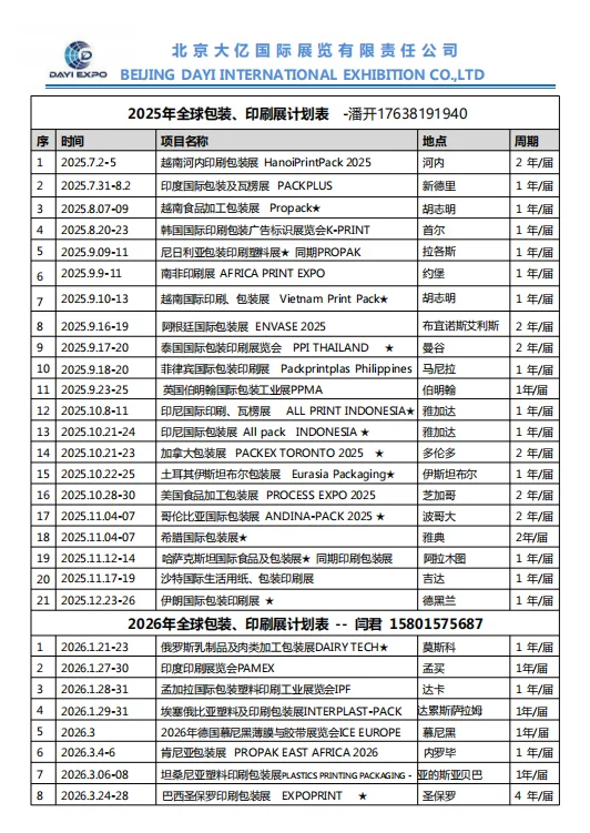 包装展会包装展会，位置多多