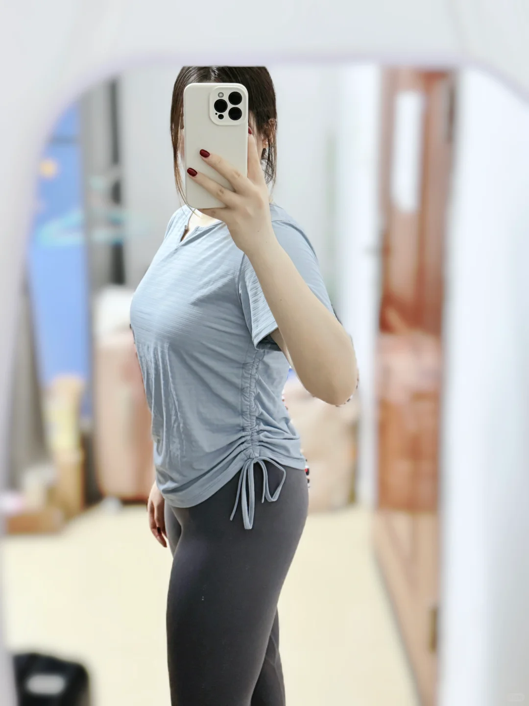 163|130 两件健身小短袖分享～