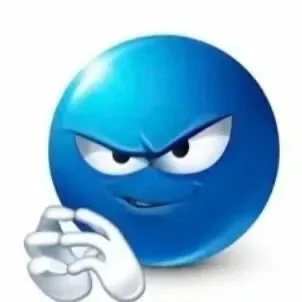 小蓝豆表情包：我避他锋芒？