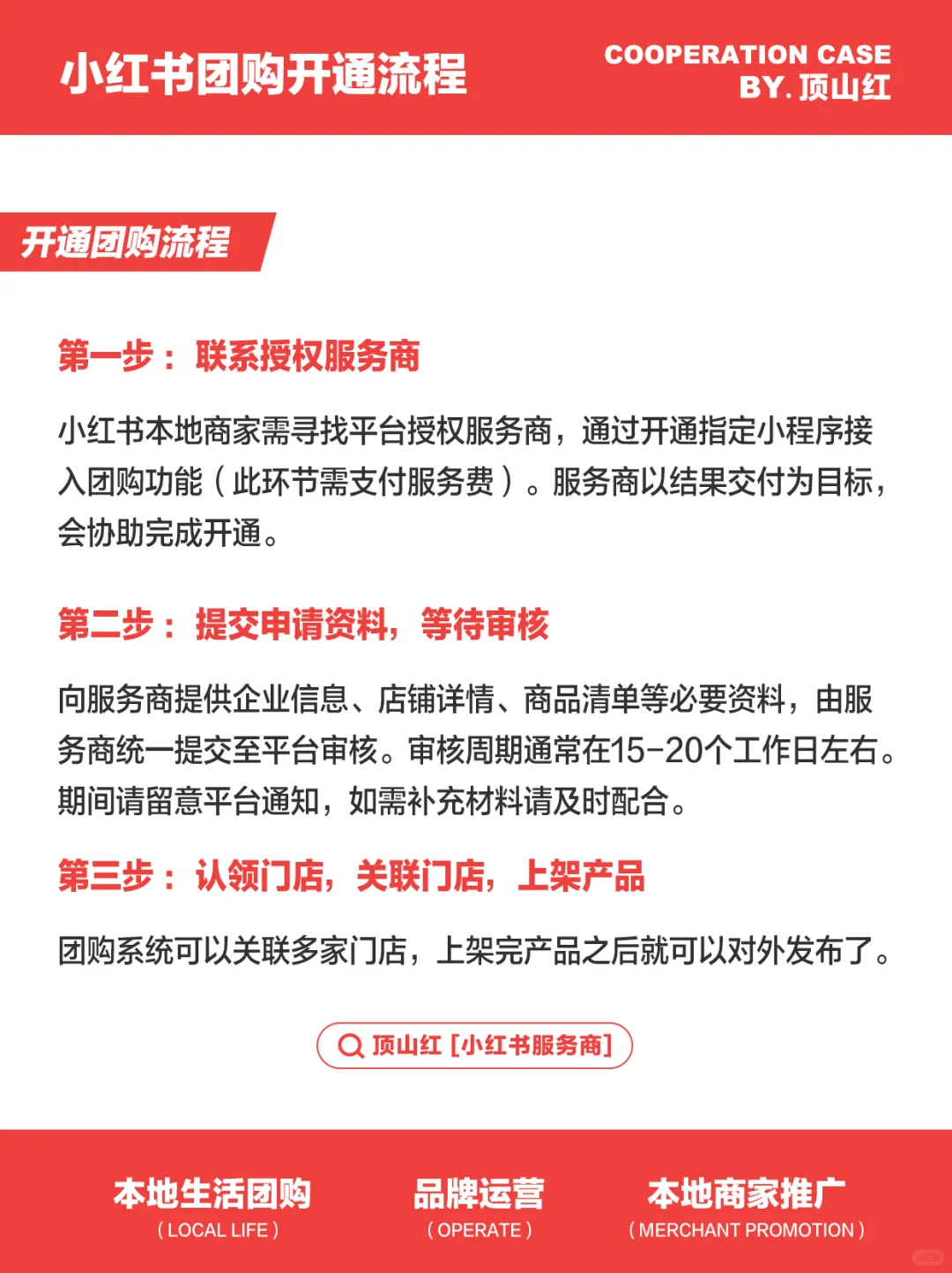 小红书团购入驻｜0基础商家入局必看！