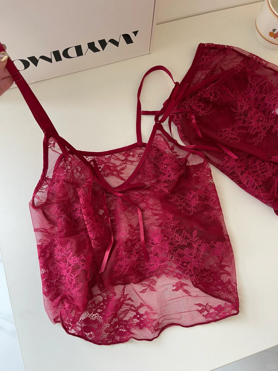 浪漫的微醺玫瑰睡衣