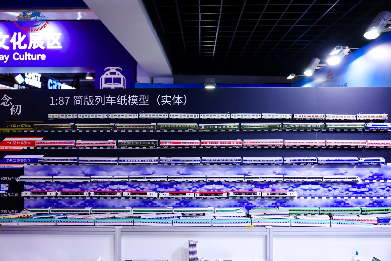 起猛了，还感觉在北京铁路展里