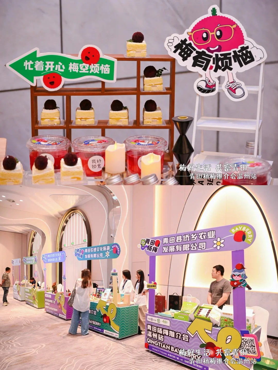 活动回顾｜?青田杨梅温州推介会也太会了吧～