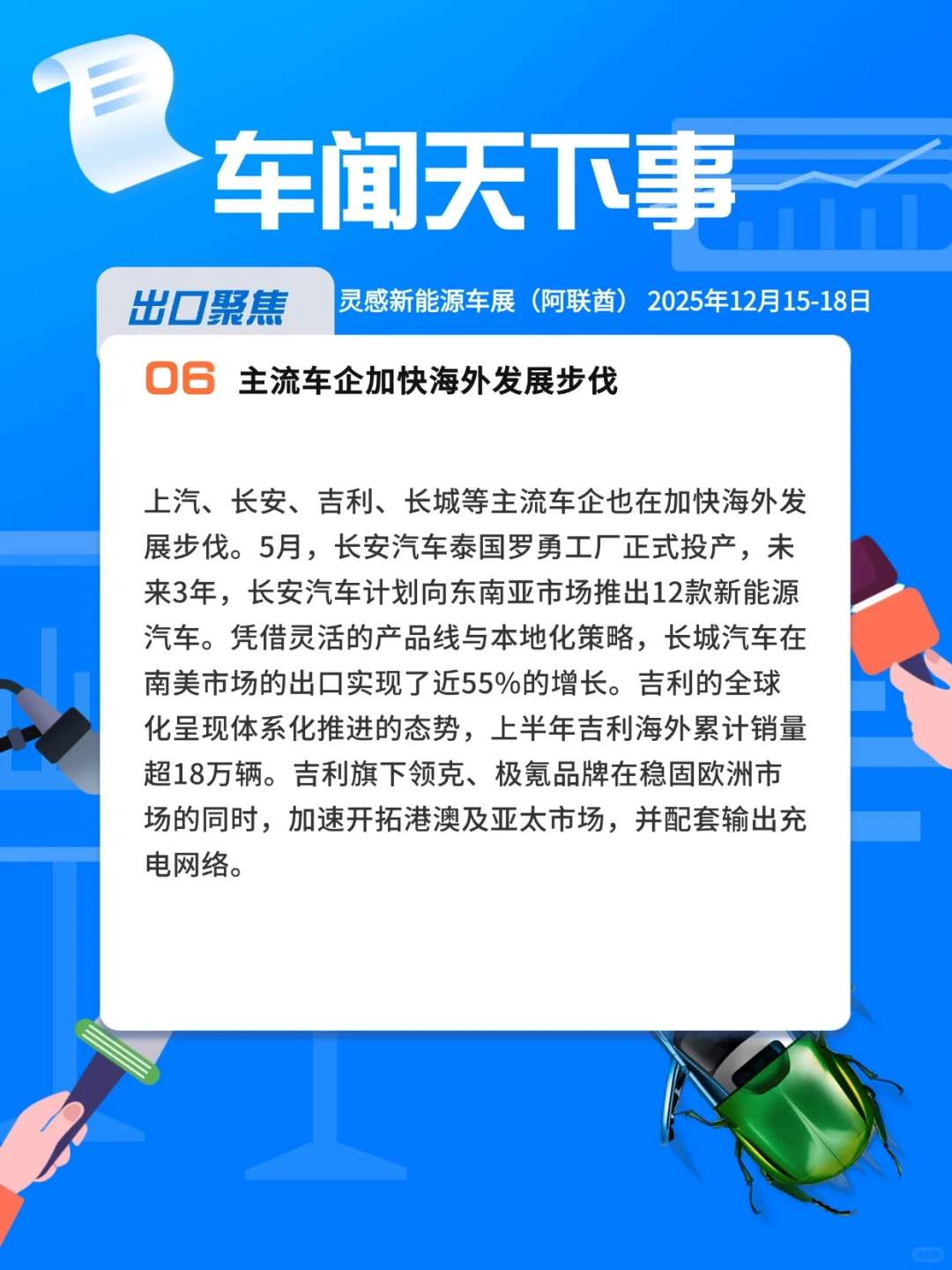 车圈资讯速递！