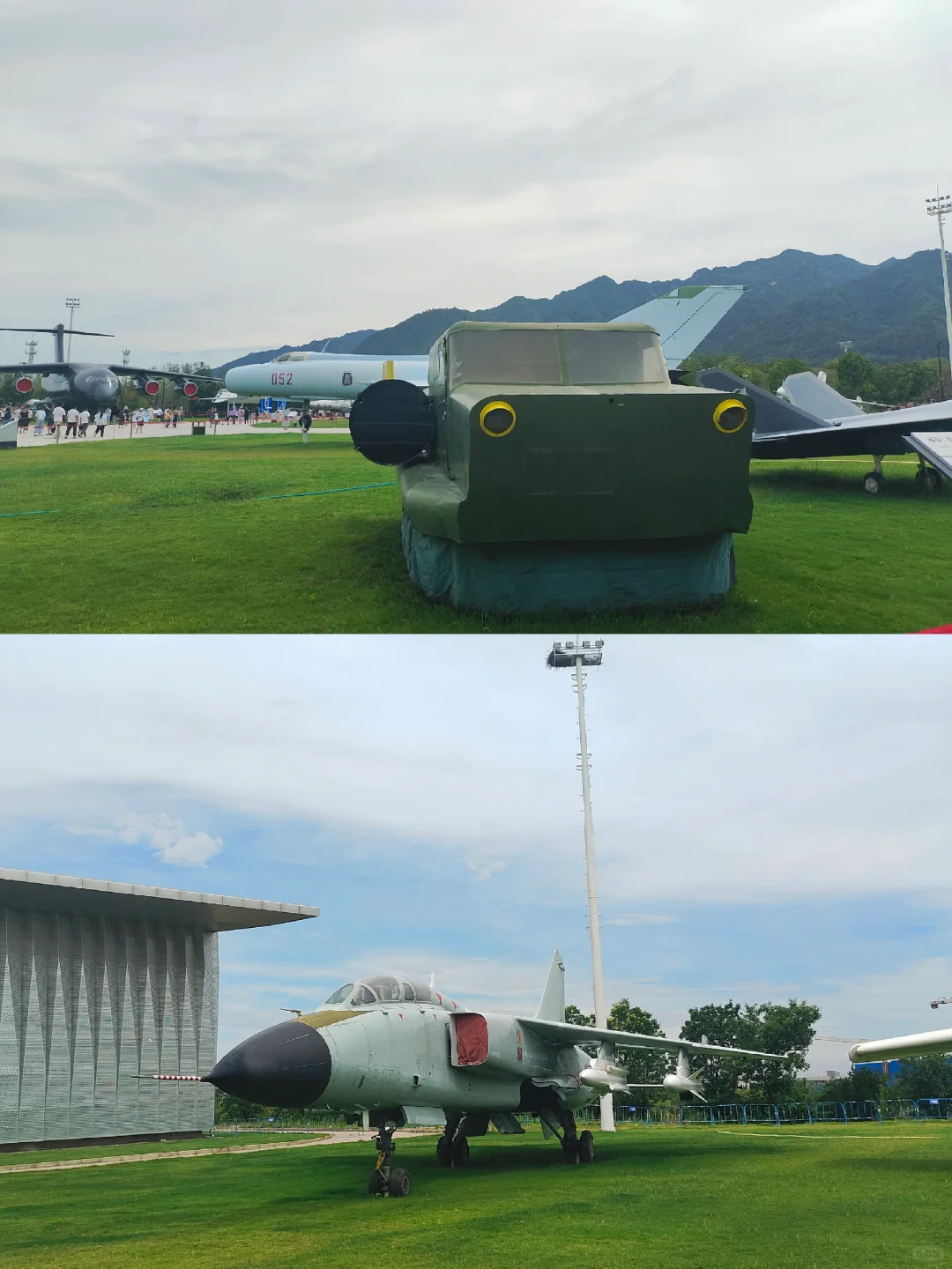 西工大室外飞机展火热进行中