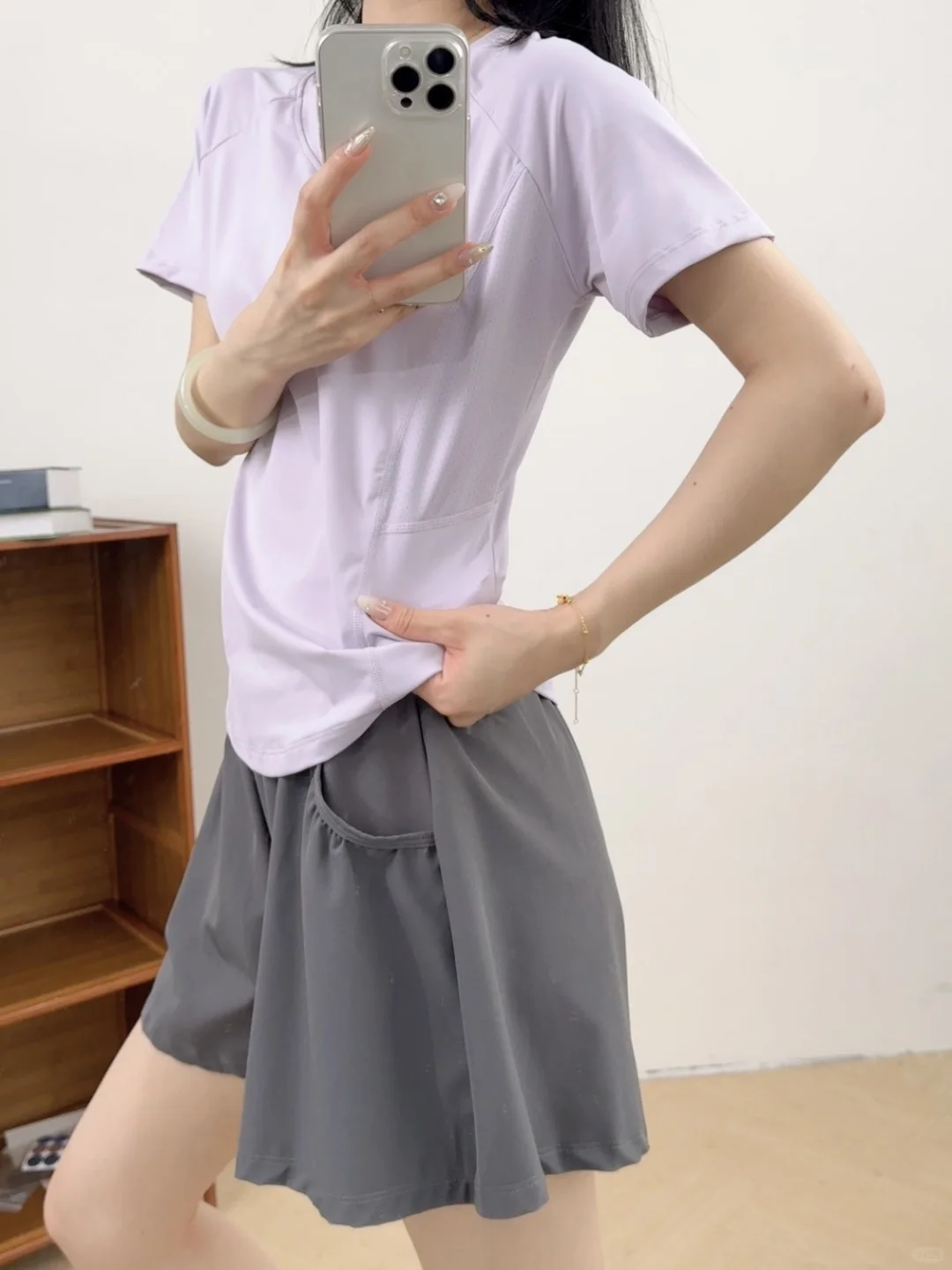 ?紫短袖套装｜颜值与舒适并存?55?锁死