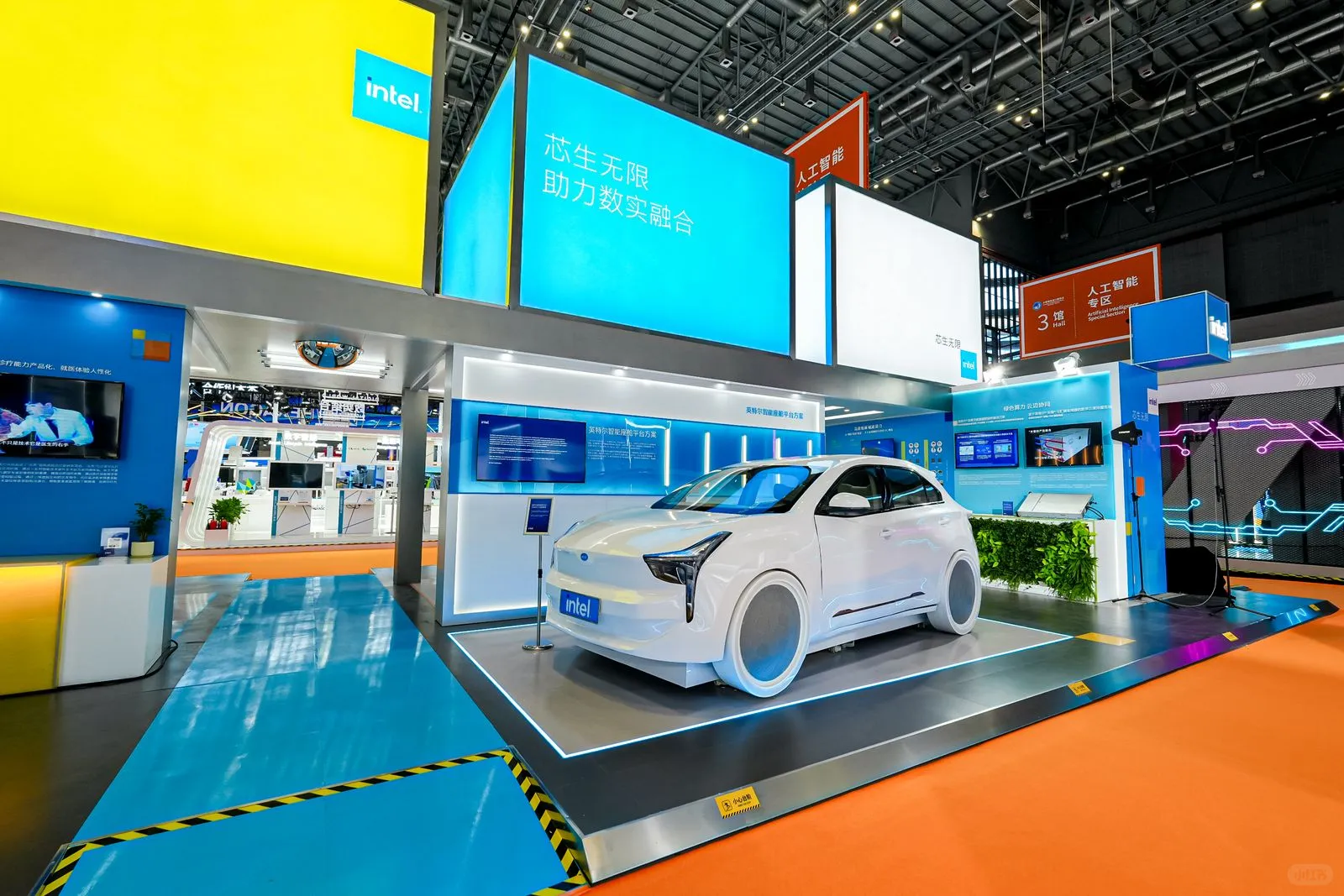 全国设计搭建公司~英特尔进博会