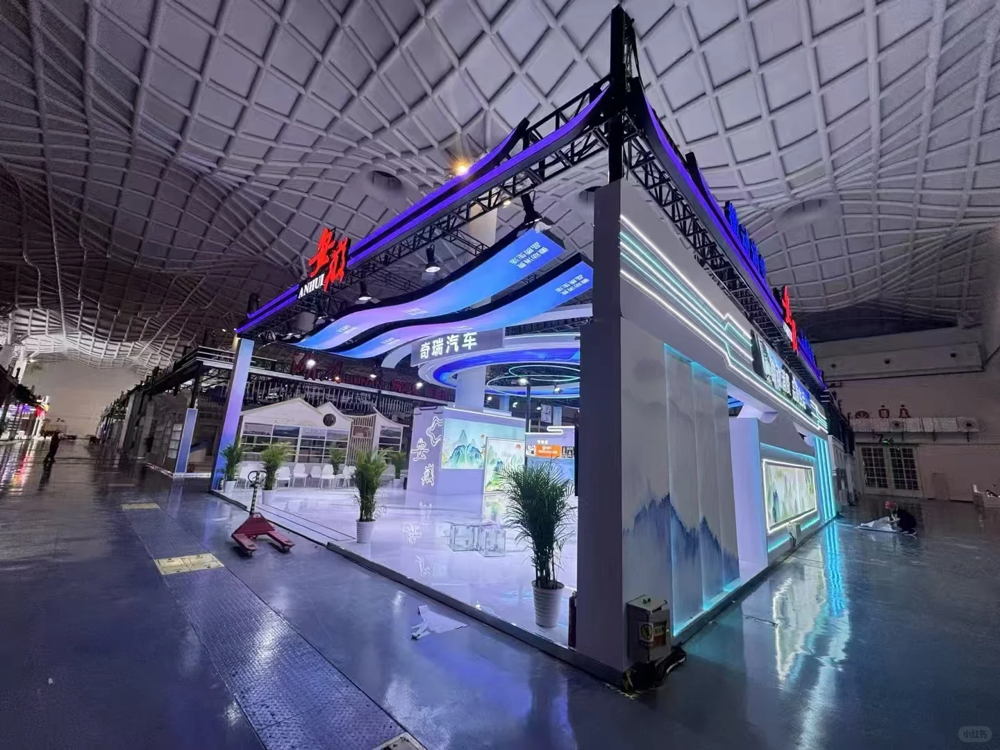 长沙工程机械展标展 钢铁骨架里的重工底气