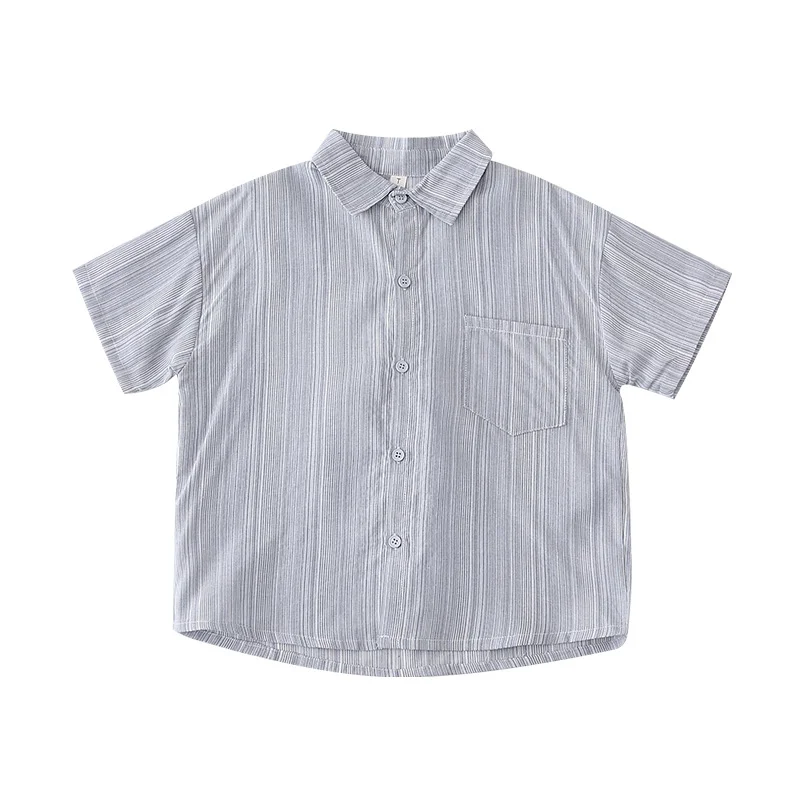 亲子装一家四口条纹衬衫套装｜度假海边穿搭