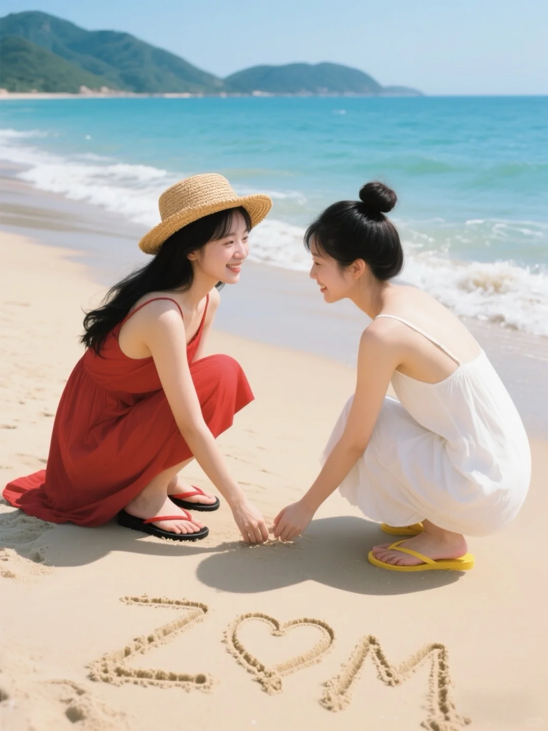 拍照姿势｜海边松弛感