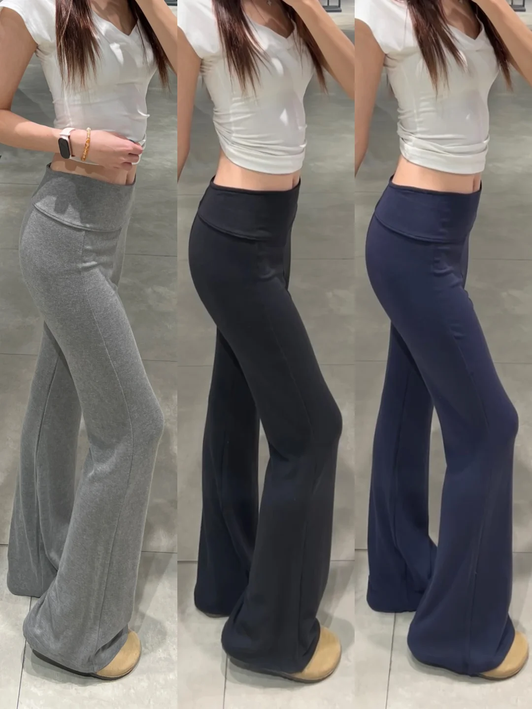 极限三选一‼️lulu平替微喇瑜伽裤 留那条?