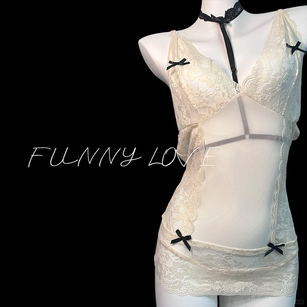 纯欲钓系感拿捏? 谁懂这种蕾丝诱惑啊