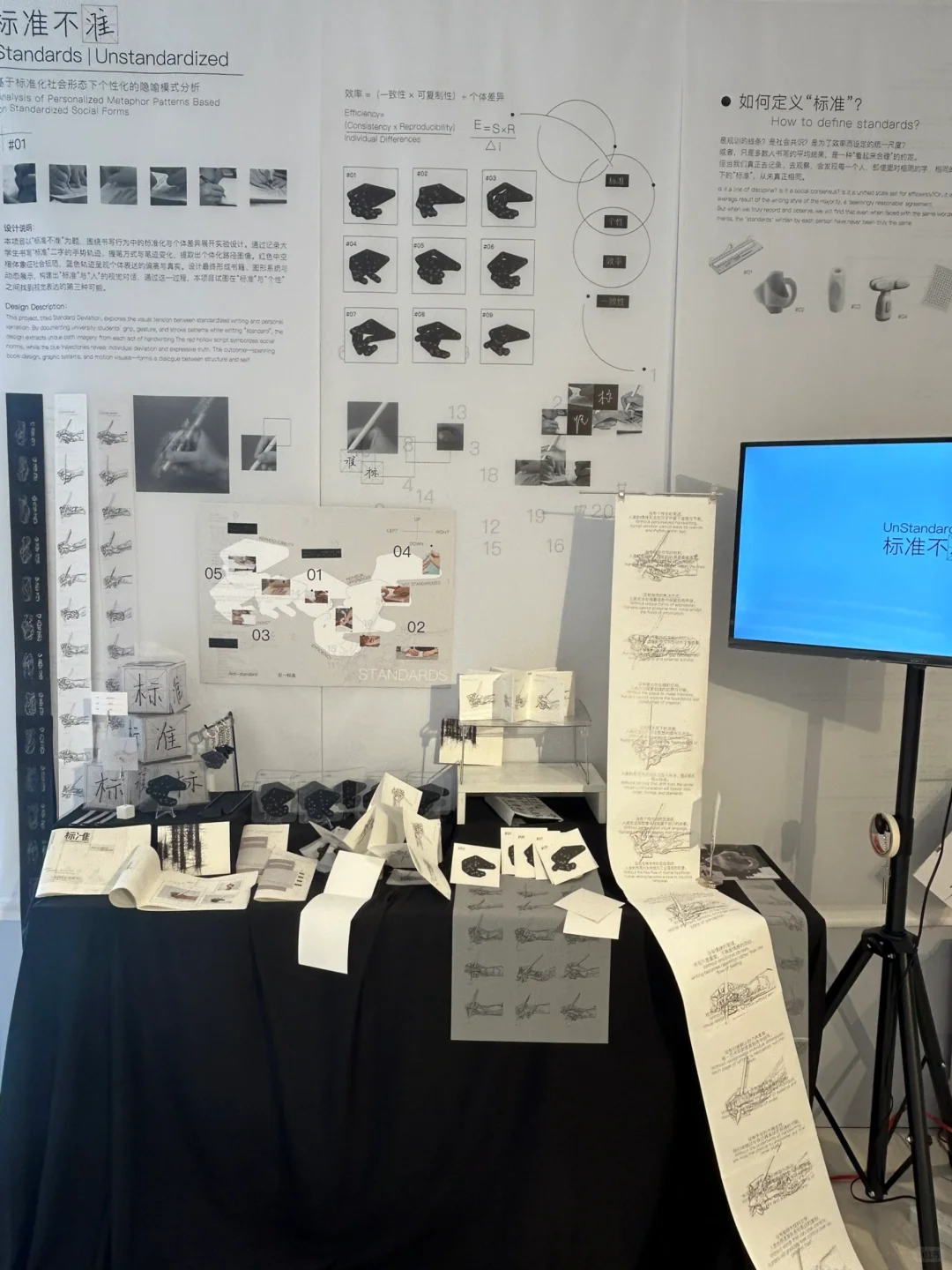 毕业设计展｜25视觉传达设计✅毕设展现场