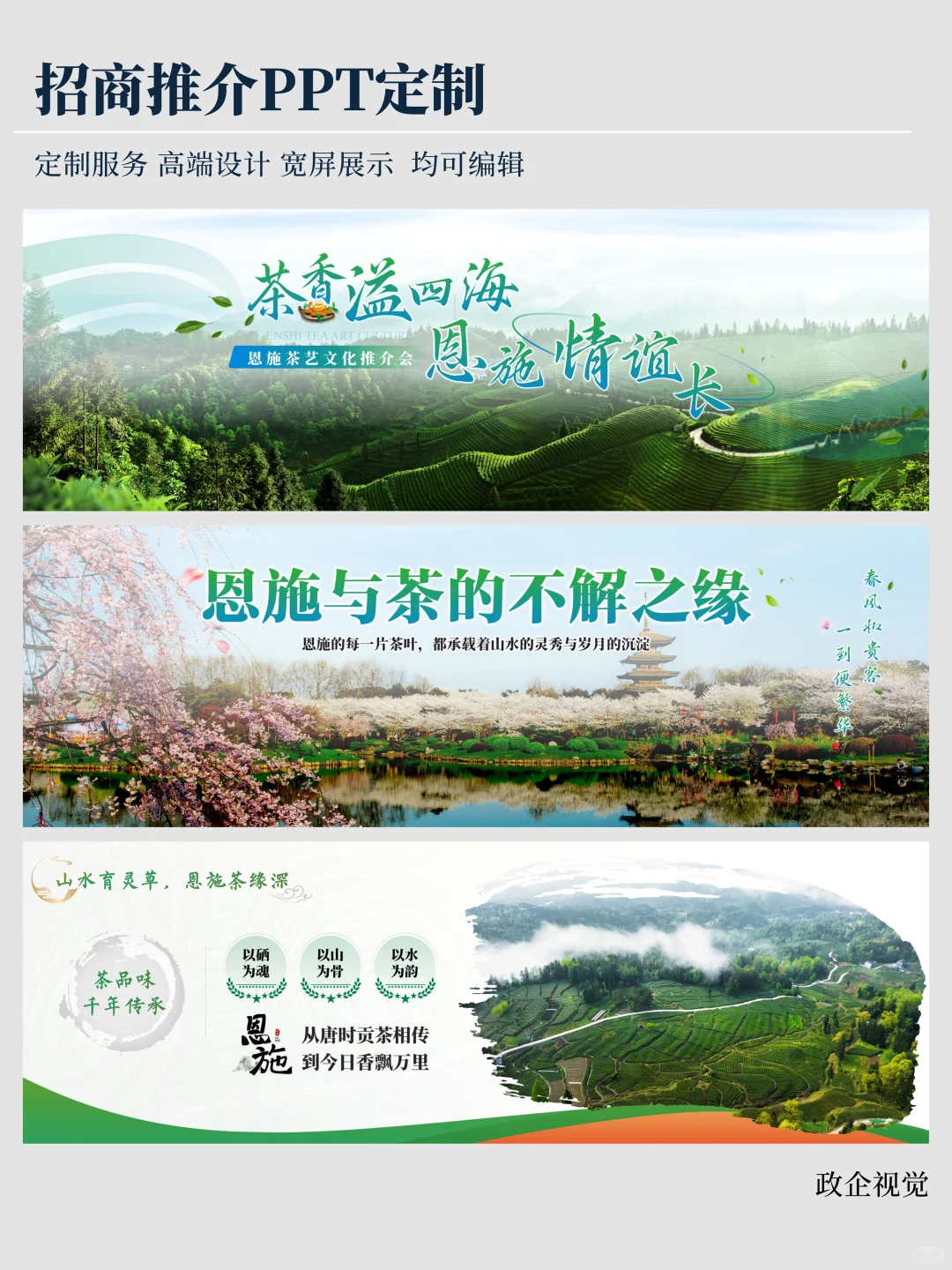 一份推介PPT带你见证恩施茶叶的魅力！