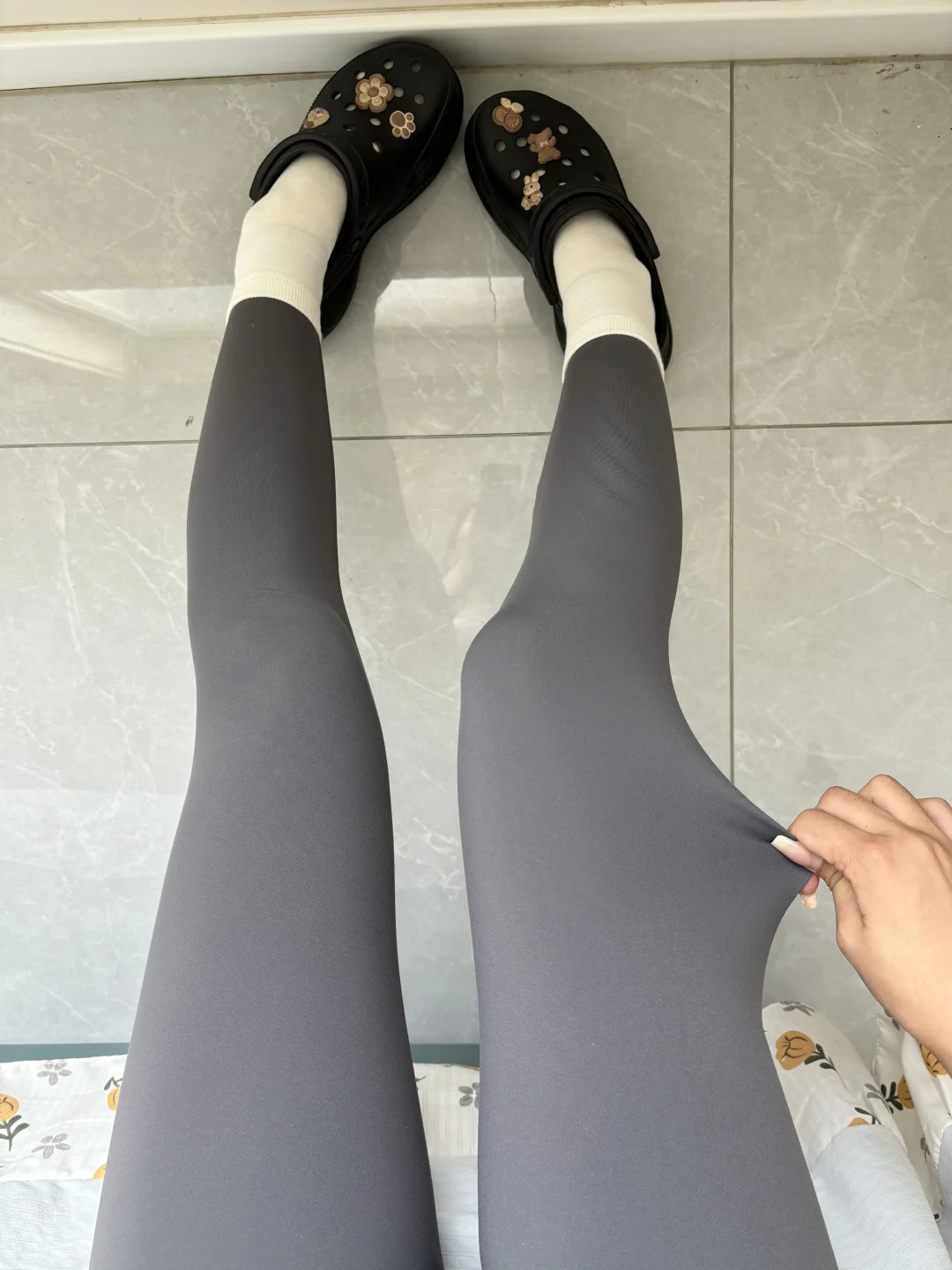 好喜欢我的瑜伽裤??毕竟才19.8?