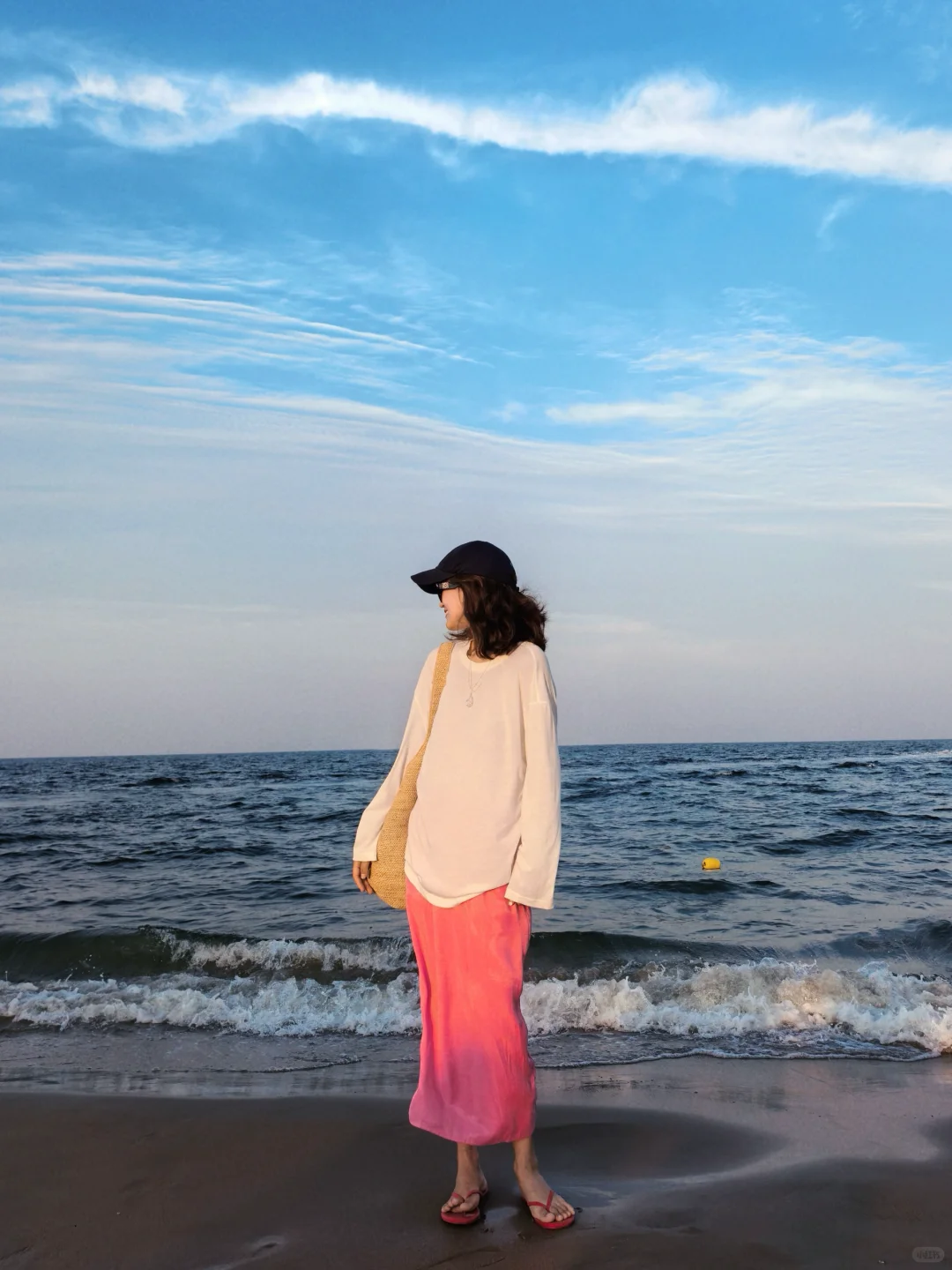 我发现在海边人都会漂亮一些！