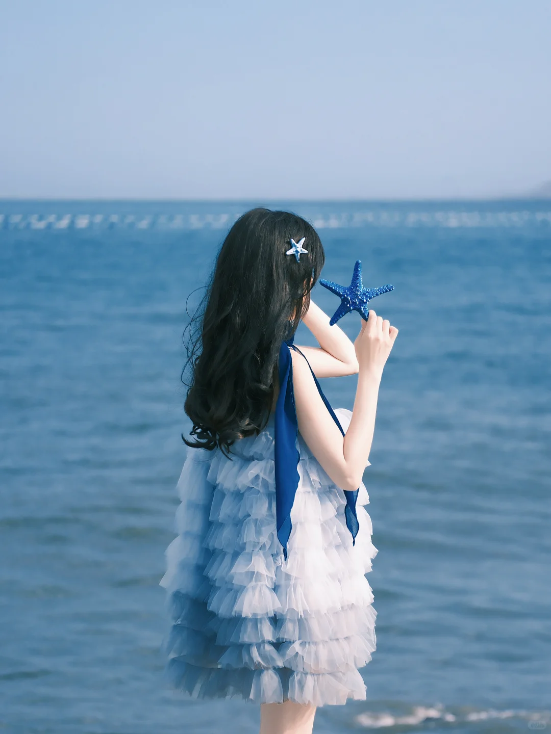 海边拍照 一起去海边叭｜胶片蓝调时刻