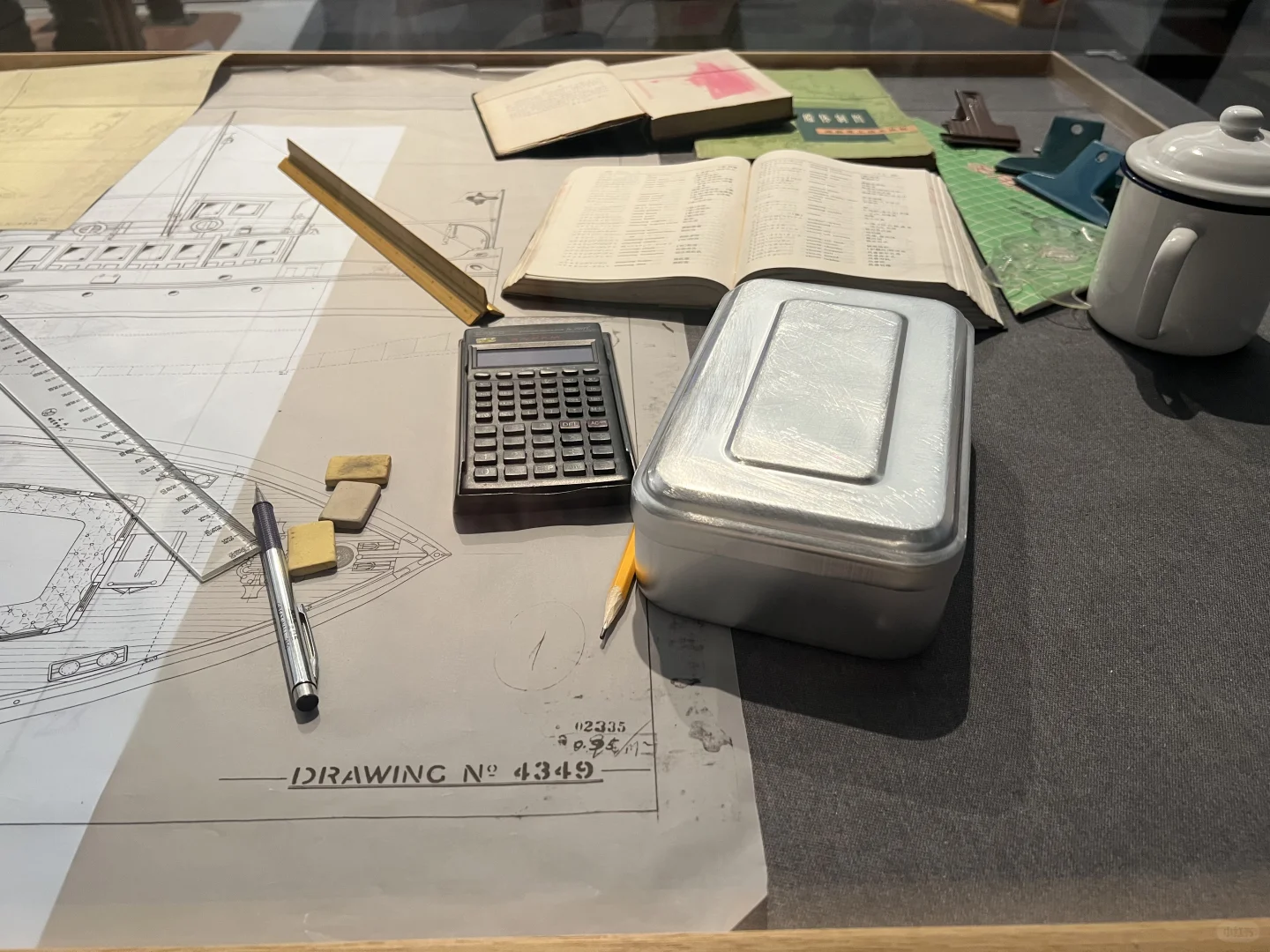 #上海逛吃# 上海船舶工业文物史料展