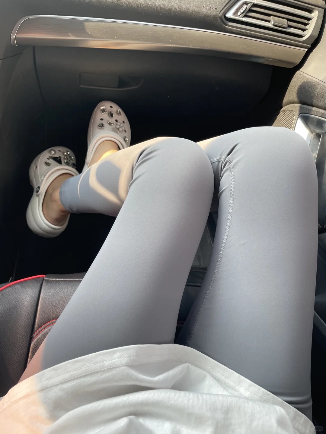 随手买的19.8?真的?尴尬线瑜伽裤