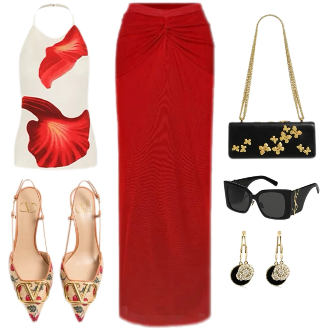 当时就是穿这个拿下男神的！