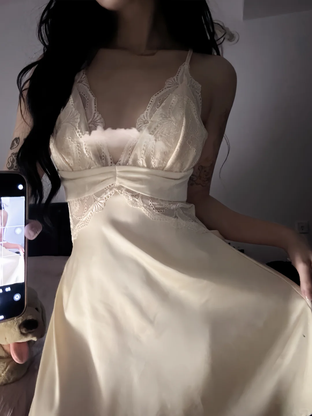 好喜欢我的小睡裙?