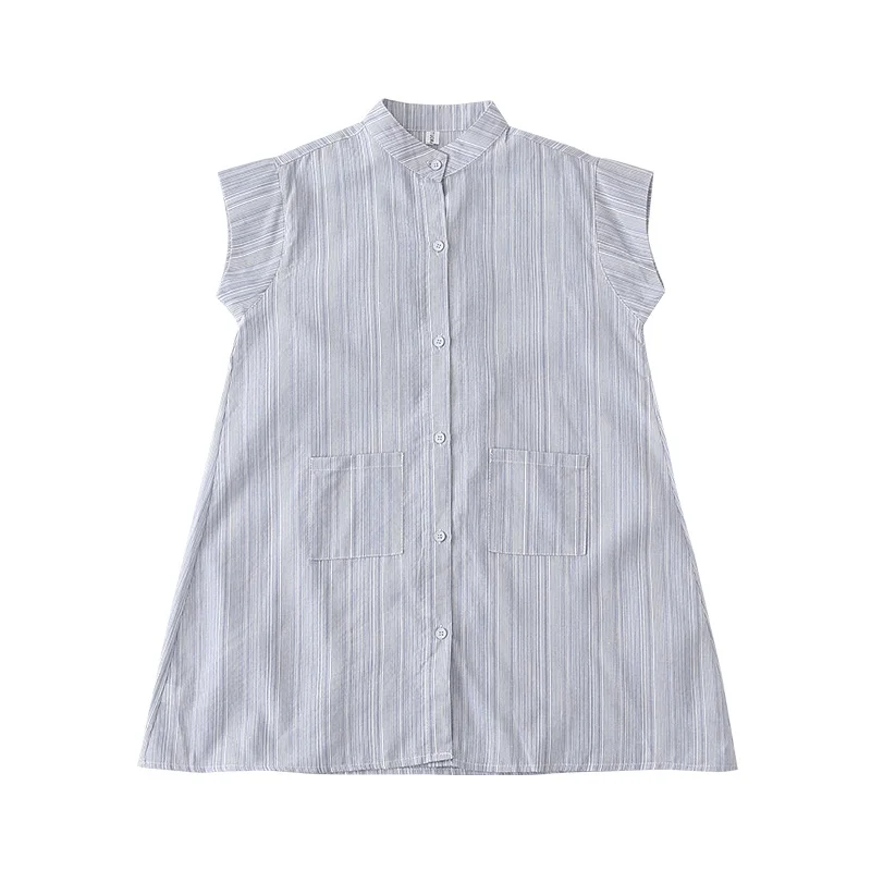 亲子装一家四口条纹衬衫套装｜度假海边穿搭