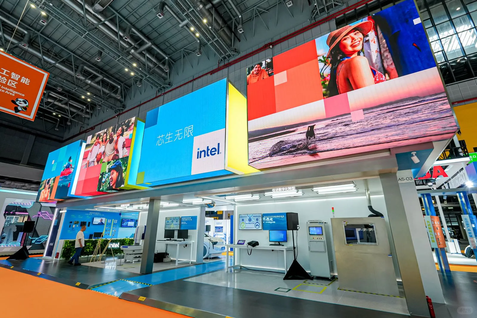 全国设计搭建公司~英特尔进博会