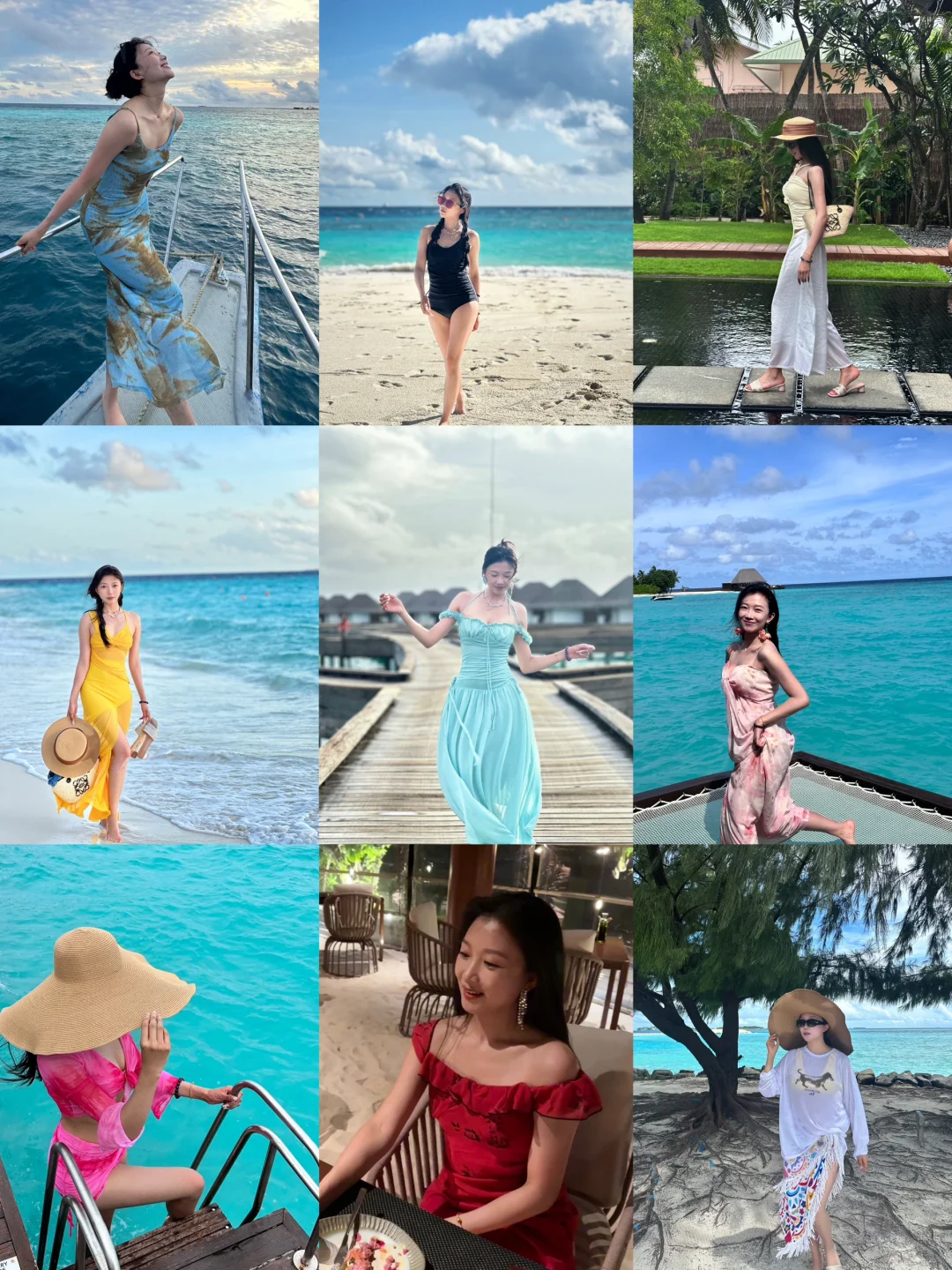 ?马尔代夫穿搭天花板，（含?）先码住～