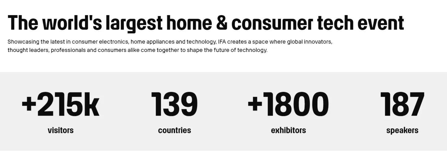 2025 IFA展会倒计时41天??干货解析