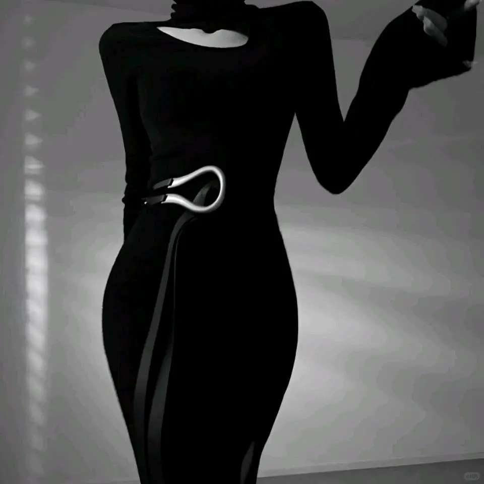 黑白风御姐圈头像