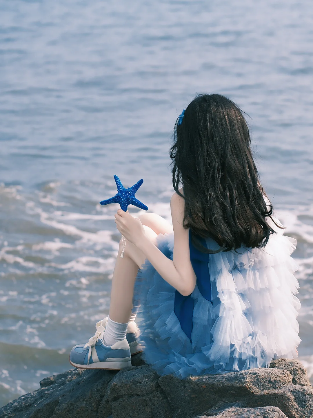 海边拍照 一起去海边叭｜胶片蓝调时刻