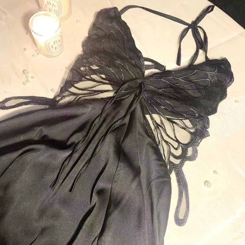 ?性感深V爆款睡裙?