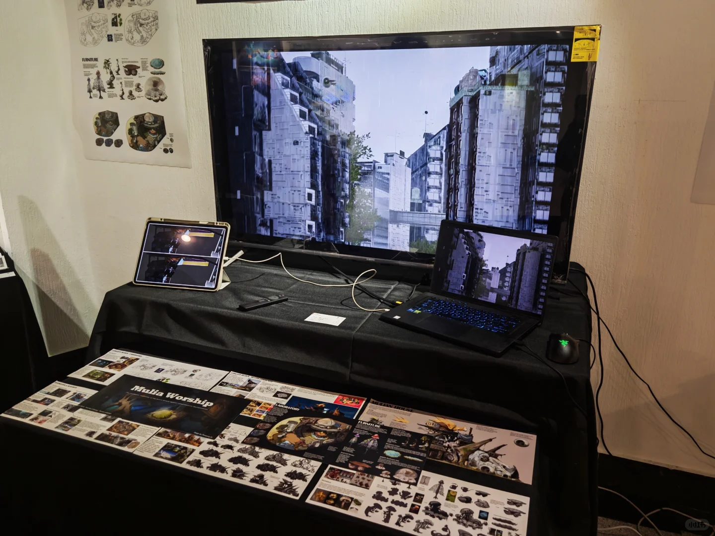 今年的视传毕设展