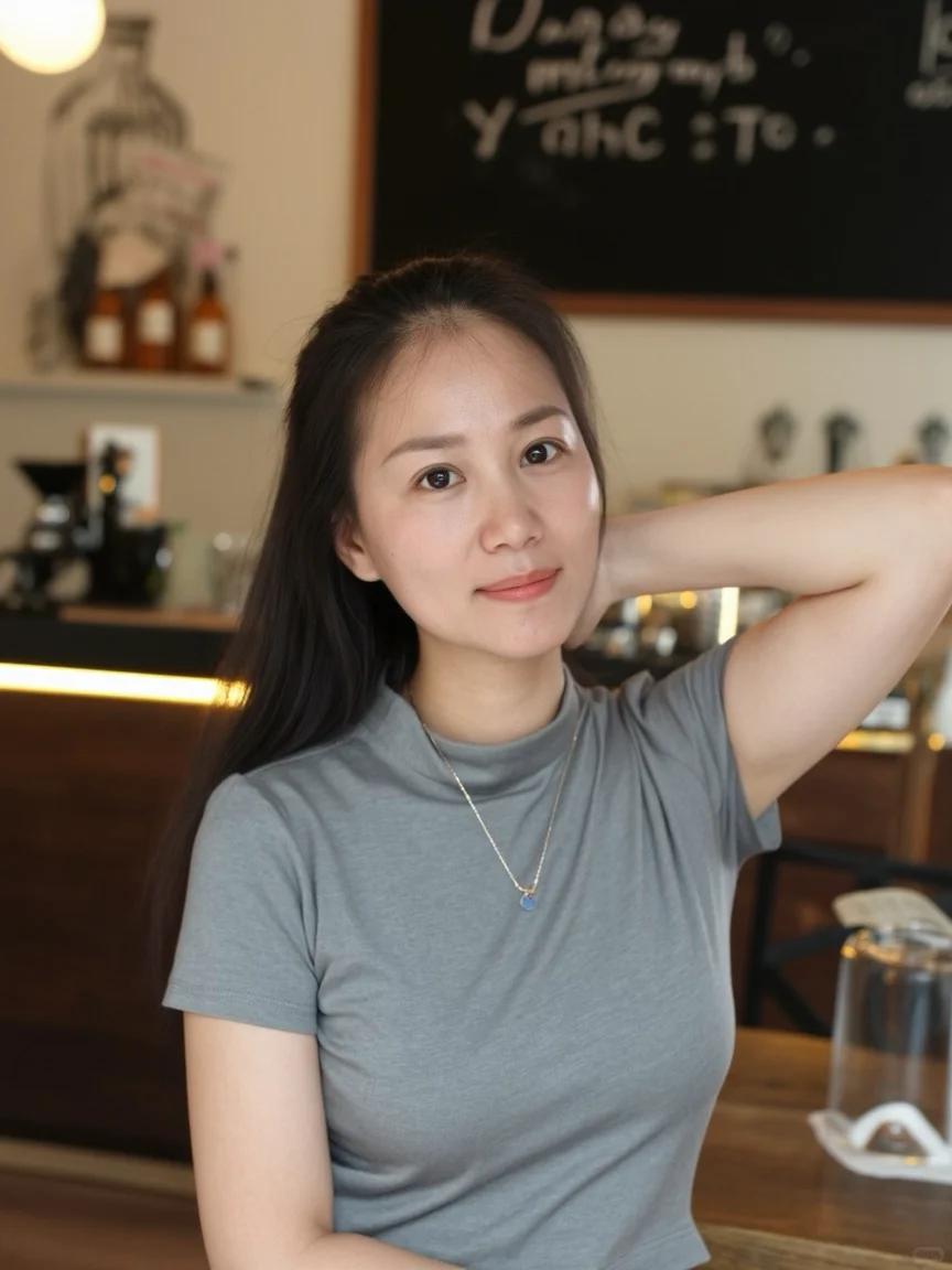 45+的我，长这样挺好呀