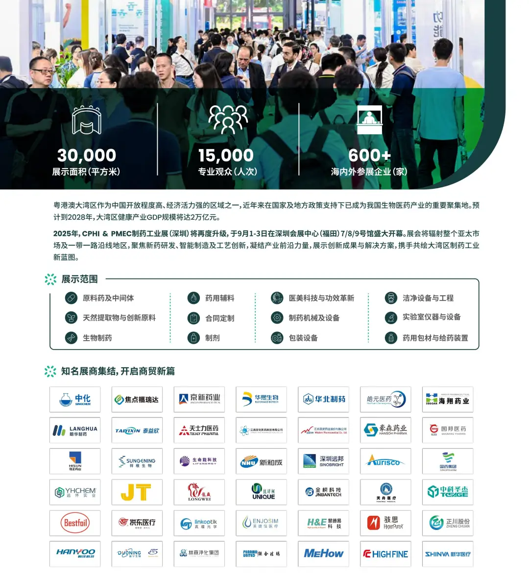 CPHI深圳医药展来咯！
