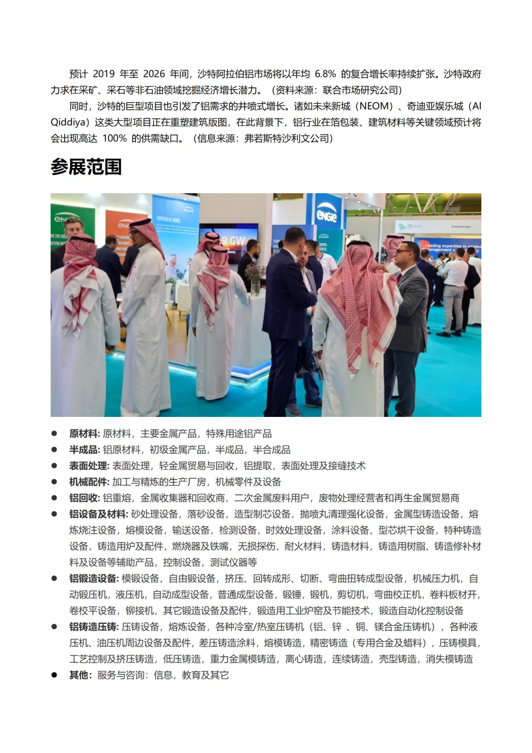 2025年沙特铝业展